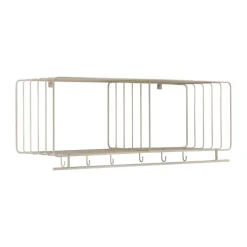 Clearance Scandi Living Nod hat rack 90 cm, Beige