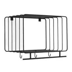 Hat Rack & Hat Shelves|Hat Rack & Hat Shelves^Scandi Living Nod hat rack 45 cm, Black