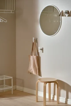 Clothes Hooks & Hangers|Clothes Hooks & Hangers^Scandi Living Nod large hook, White