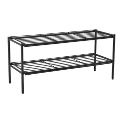 Online Scandi Living Nod shoe rack 80x30x37 cm, Black