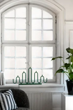 Outlet Globen Lighting Noel 7 advent candle, Green
