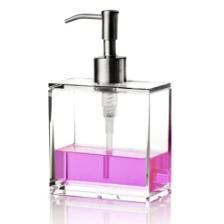 Nomess Copenhagen Nomess clear soap dispenser, clear Silver-colouredTransparent