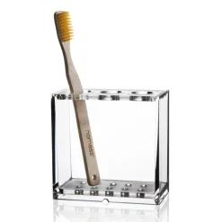 Toothbrush Holders^Nomess Copenhagen Nomess clear toothbrush holder, clear Transparent