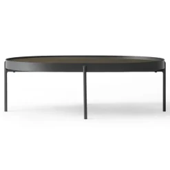 Coffee Tables^Audo Copenhagen NoNo coffee tableL 59.5x96.5 cm, Black- Brown