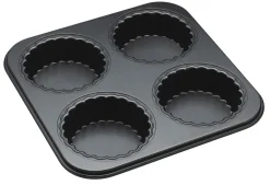Cookie/Biscuit Cutters & Cake Tins^Master Class Non-Stick pastry baking mold, 26x26 cm Black