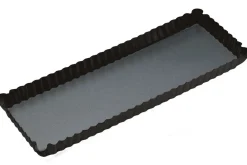 Cookie/Biscuit Cutters & Cake Tins^Master Class Non-Stick sheet, 36x13 cm Black