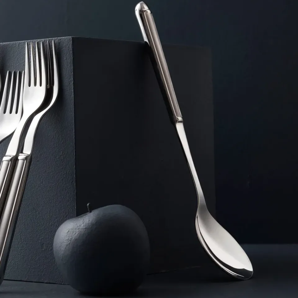 Salad Servers^Hardanger Bestikk Nora salad set 2 pieces, 2 pieces Silver-coloured