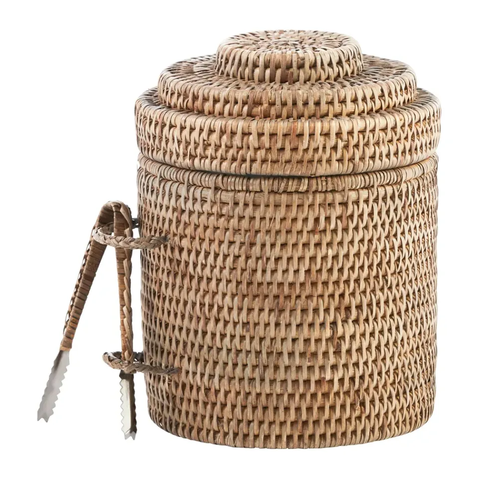 New Lene Bjerre Norah ice bucket H26 cm, Nature Brown