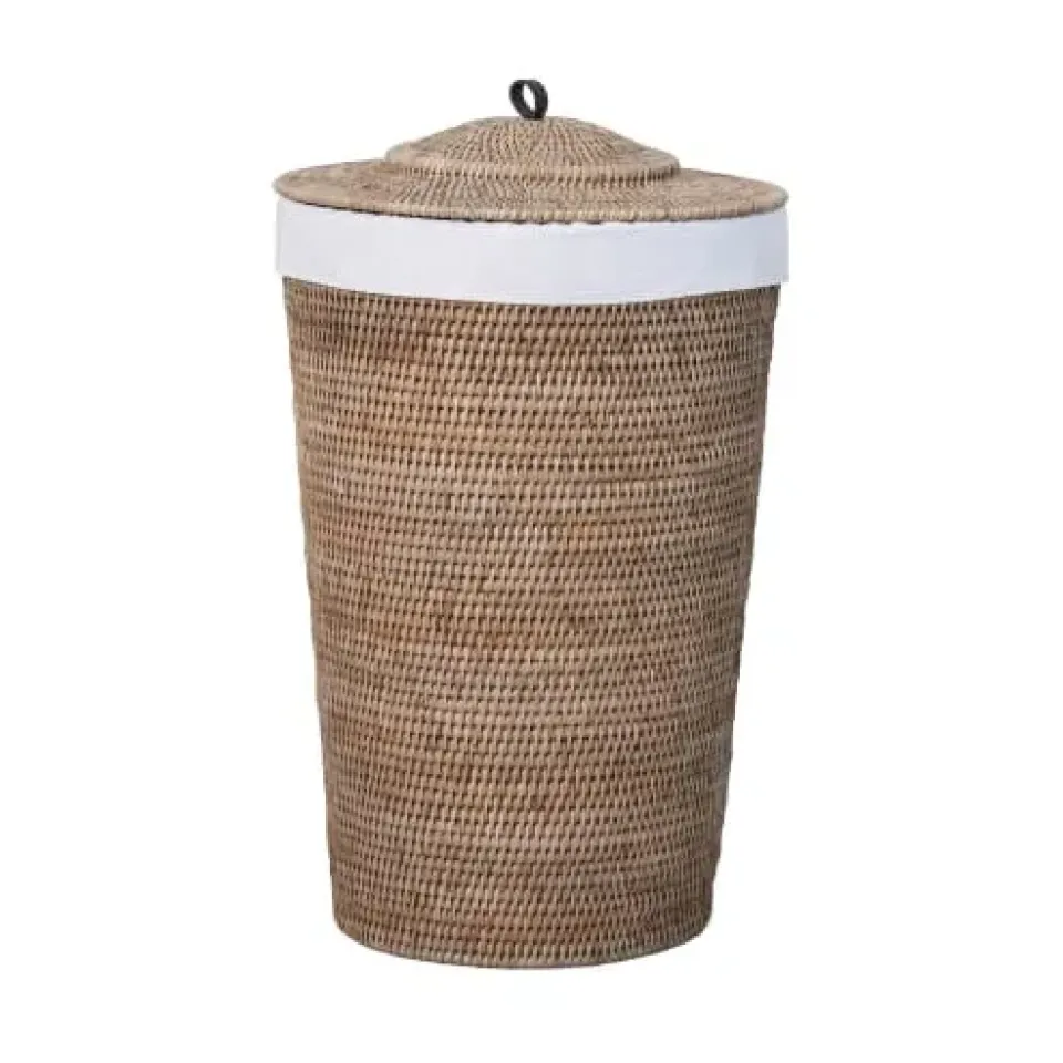 Laundry Baskets^Lene Bjerre Norah washing basket 60 cm, Nature BeigeBrown