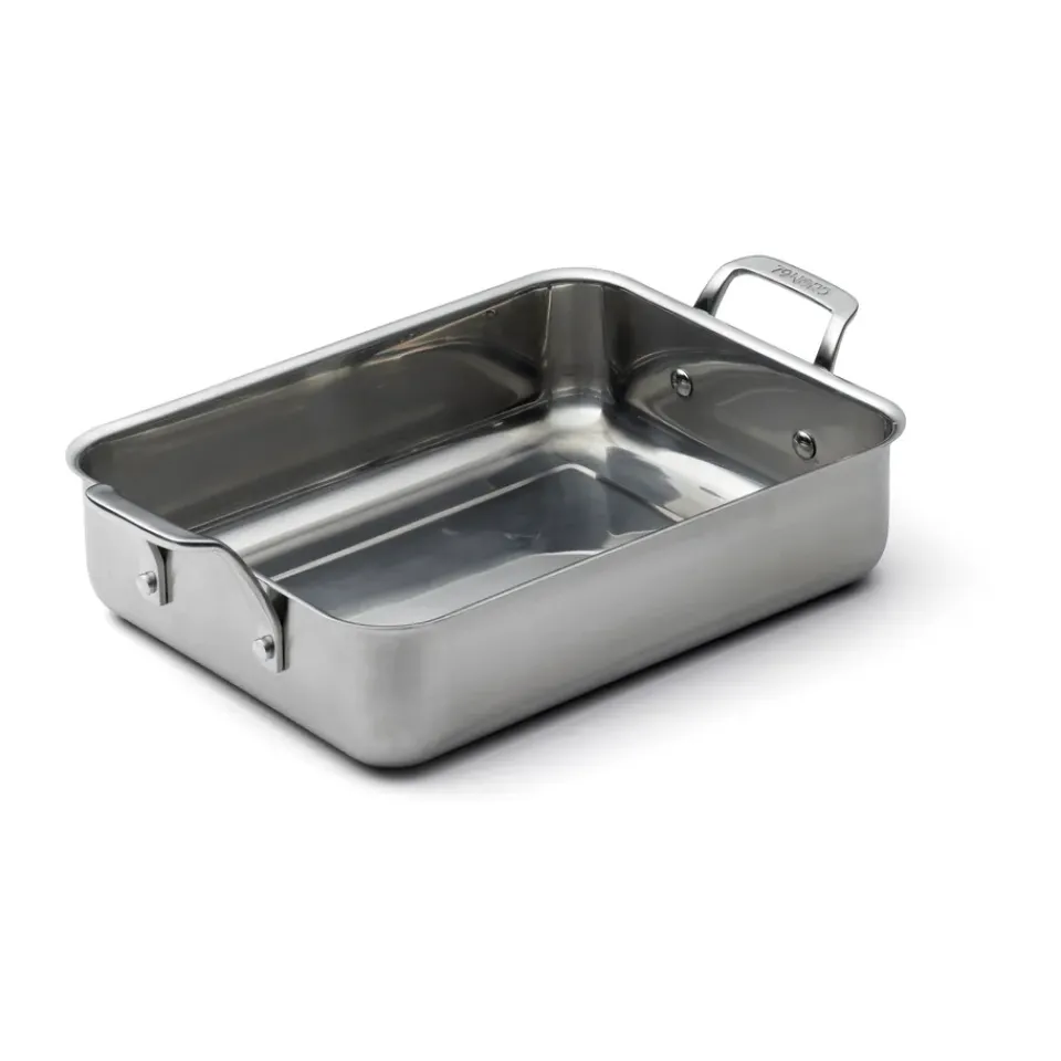 Oven Dishes^Morsø 79NORD oven pan 34,5x20x9 cm, Stainless steel Silver-coloured