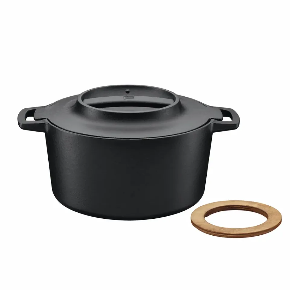 Online Fiskars Norden casserole dish, 4 l Black