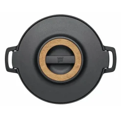 Cast Iron Casserole Pots|Cooking Pots & Casserole Dishes^Fiskars Norden casserole dish, 6 l Black