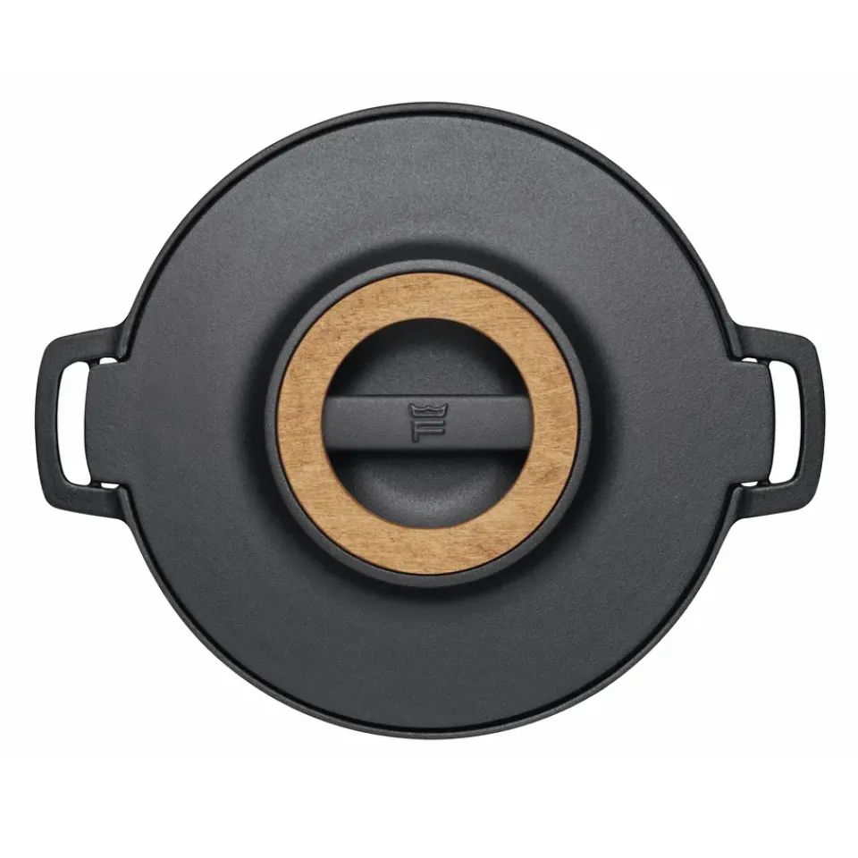 Cast Iron Casserole Pots|Cooking Pots & Casserole Dishes^Fiskars Norden casserole dish, 6 l Black