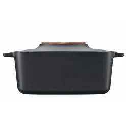 Cast Iron Casserole Pots|Cooking Pots & Casserole Dishes^Fiskars Norden casserole dish oval, 5 l Black