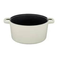 Cast Iron Casserole Pots^Fiskars Norden cast iron pot birch, 4 L Beige