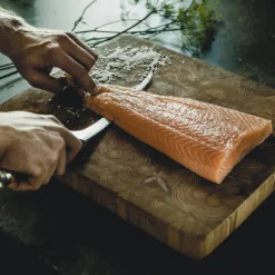 Fiskars Norden filé knife, 20 cm BrownSilver-coloured
