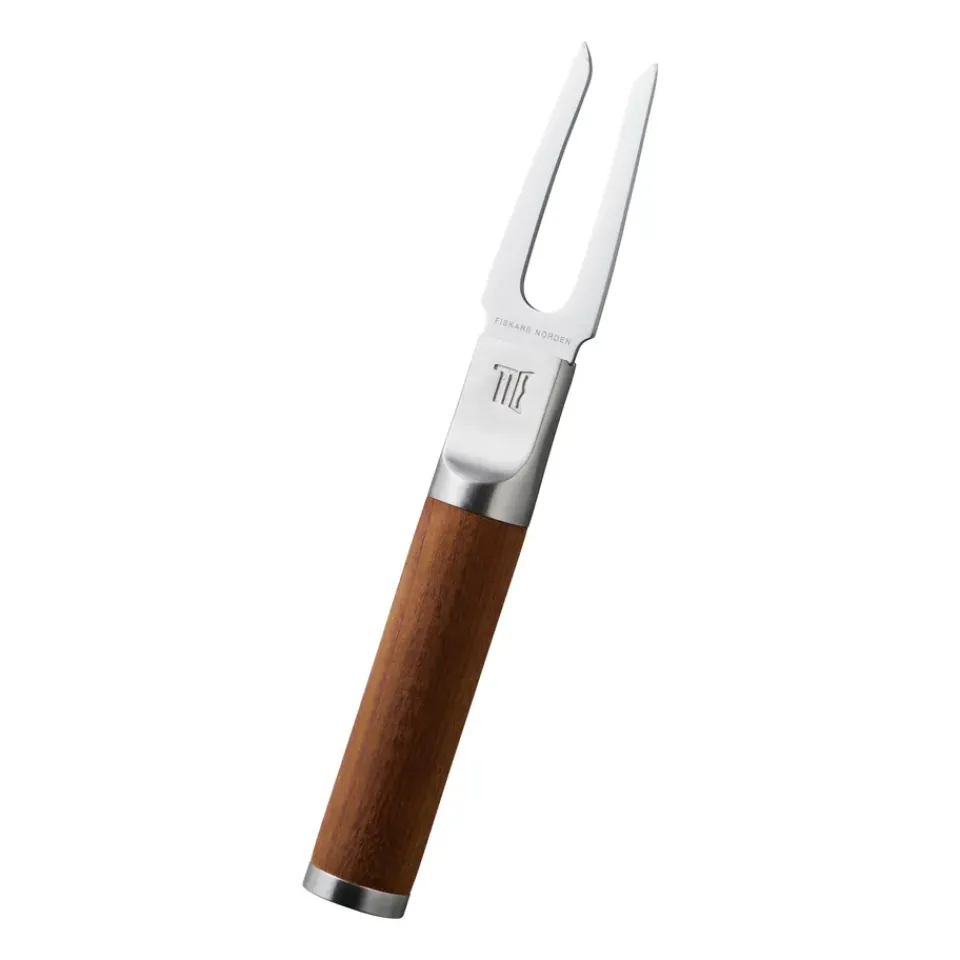 Fish Slices & Spatulas^Fiskars Norden fish fork, Stainless steel-birch Silver-coloured