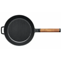 Grill & Griddle Pans|Cast Iron Pans^Fiskars Norden griddle pan cast iron, 26 cm Black