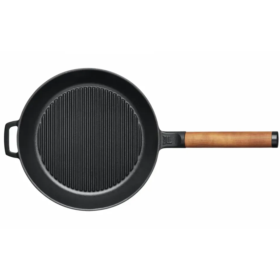 Grill & Griddle Pans|Cast Iron Pans^Fiskars Norden griddle pan cast iron, 26 cm Black
