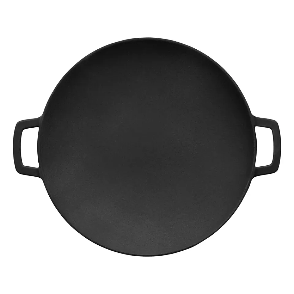 Cast Iron Pans|Frying Pans & Skillets^Fiskars Norden Grill Chef frying plate, Ø30 cm Black