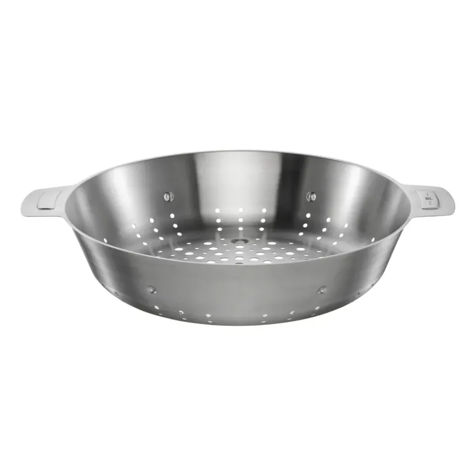 Grill & Griddle Pans|Frying Pans & Skillets^Fiskars Norden Grill Chef 3-i-1 grill box, Ø30 cm Silver-coloured