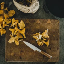 Chef Knives^Fiskars Norden knife, 12 cm BrownSilver-coloured