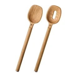 Table Cutlery^Fiskars Norden spoon 2-pack, Oak-stainless steel Brown
