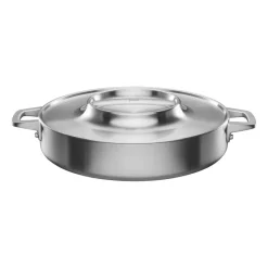 Cooking Pots & Casserole Dishes^Fiskars Norden Steel 2023 ugnspanna stainless steel, Ø28 cm Silver-coloured