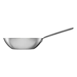 Best Fiskars Norden Steel 2023 wokpanna stainless steel, Ø28 cm Silver-coloured