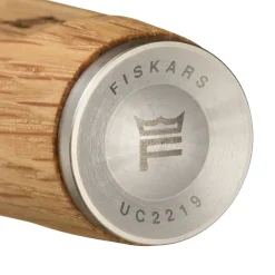 Fish Slices & Spatulas^Fiskars Norden wok spatula, Oak-stainless steel Brown