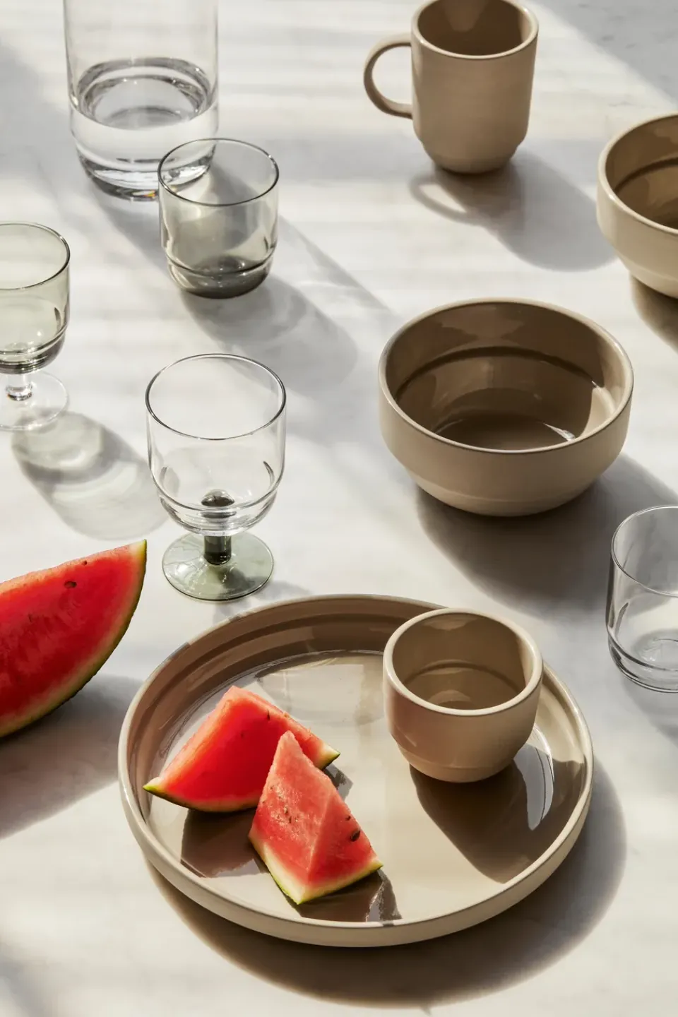 Glögg & Mulled Wine Mugs|Espresso Cups^Broste Copenhagen Nordic Bistro espresso cup 15 cl, Raw Beige
