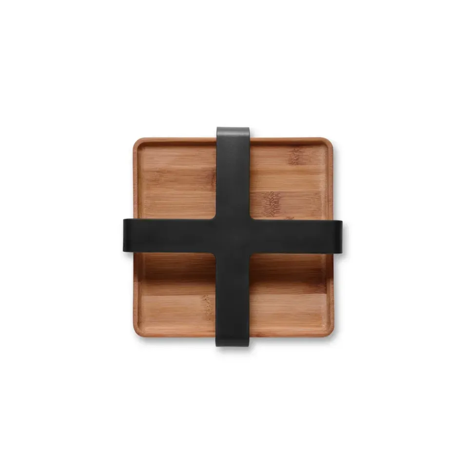 Online Eva Solo Nordic Kitchen bamboo napkin holder, 19x19 cm Black