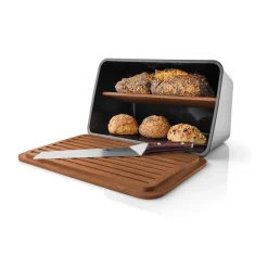 Bread Bins^Eva Solo Nordic kitchen bread box, Black