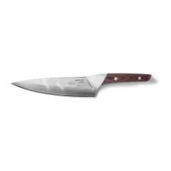 Chef Knives^Eva Solo Nordic Kitchen chef's knife 20 cm, Damascus steel Silver-colouredBrown