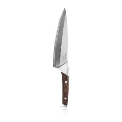 Chef Knives^Eva Solo Nordic Kitchen chef's knife 20 cm, Damascus steel Silver-colouredBrown