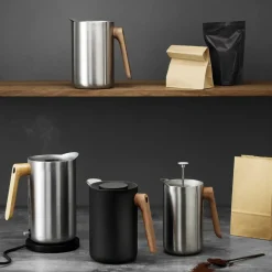 Coffee Presses & Makers^Eva Solo Nordic Kitchen coffee press thermo RS, 1 l Silver-coloured