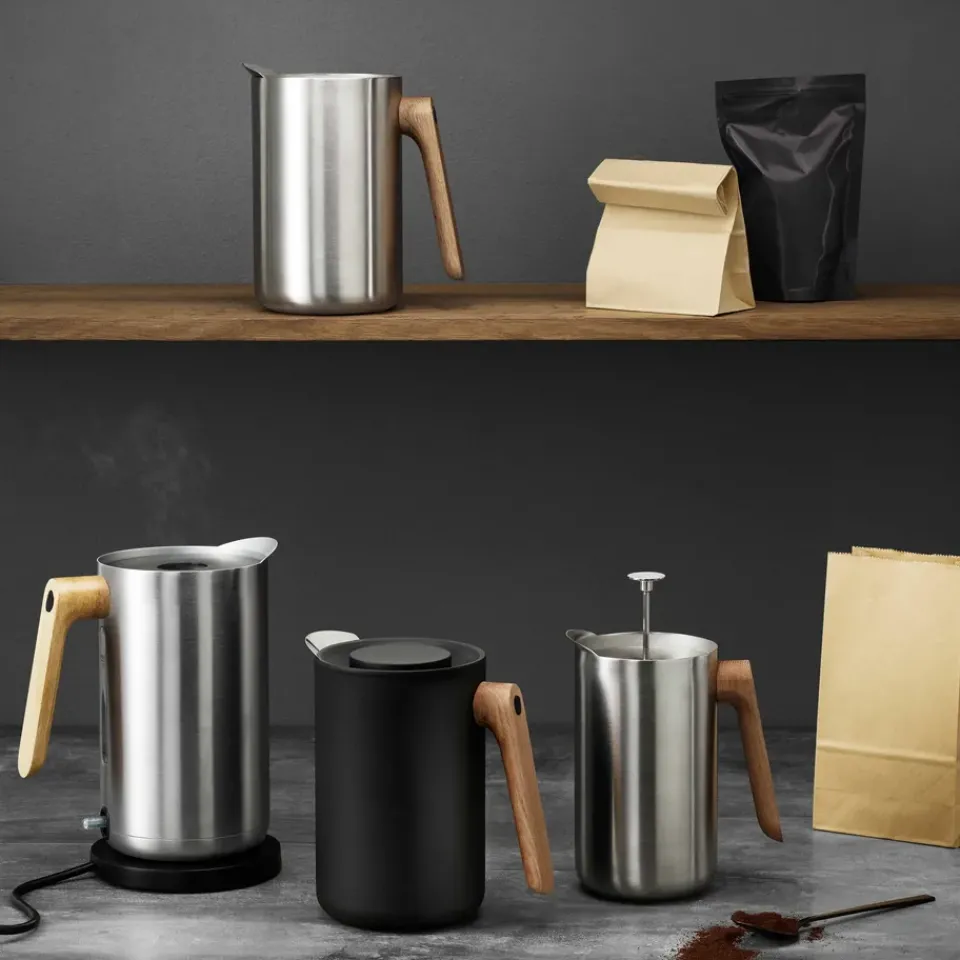 Coffee Presses & Makers^Eva Solo Nordic Kitchen coffee press thermo RS, 1 l Silver-coloured