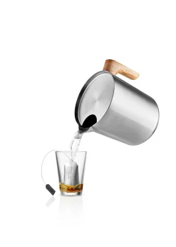 Coffee Presses & Makers^Eva Solo Nordic kitchen induction pot 1 L, Brushed steel Silver-coloured
