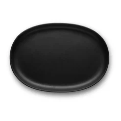 Online Eva Solo Nordic kitchen oval plate 18.5x26 cm, Black