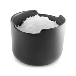 New Eva Solo Nordic Kitchen salt jar with lid, Black