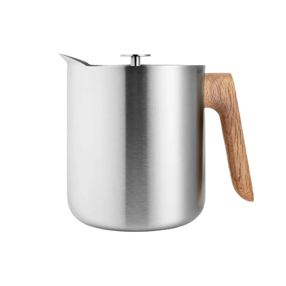 Hot Eva Solo Nordic Kitchen tea press, stainless steel Silver-coloured