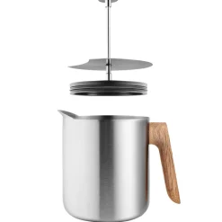 Hot Eva Solo Nordic Kitchen tea press, stainless steel Silver-coloured