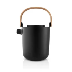 Thermoses^Eva Solo Nordic kitchen thermos jug for tea 1 L, Black