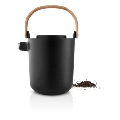 Thermoses^Eva Solo Nordic kitchen thermos jug for tea 1 L, Black