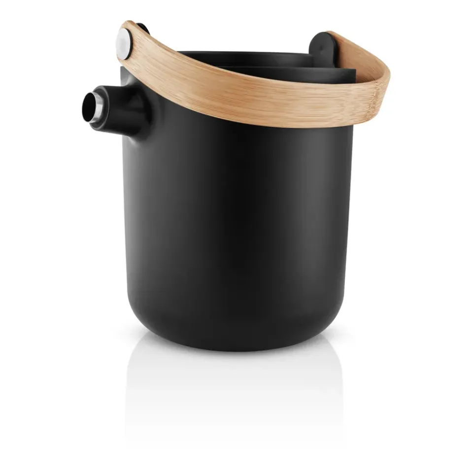 Thermoses^Eva Solo Nordic kitchen thermos jug for tea 1 L, Black