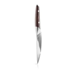 Online Eva Solo Nordic Kitchen vegetable knife 13 cm, Damascus steel Silver-colouredBrown