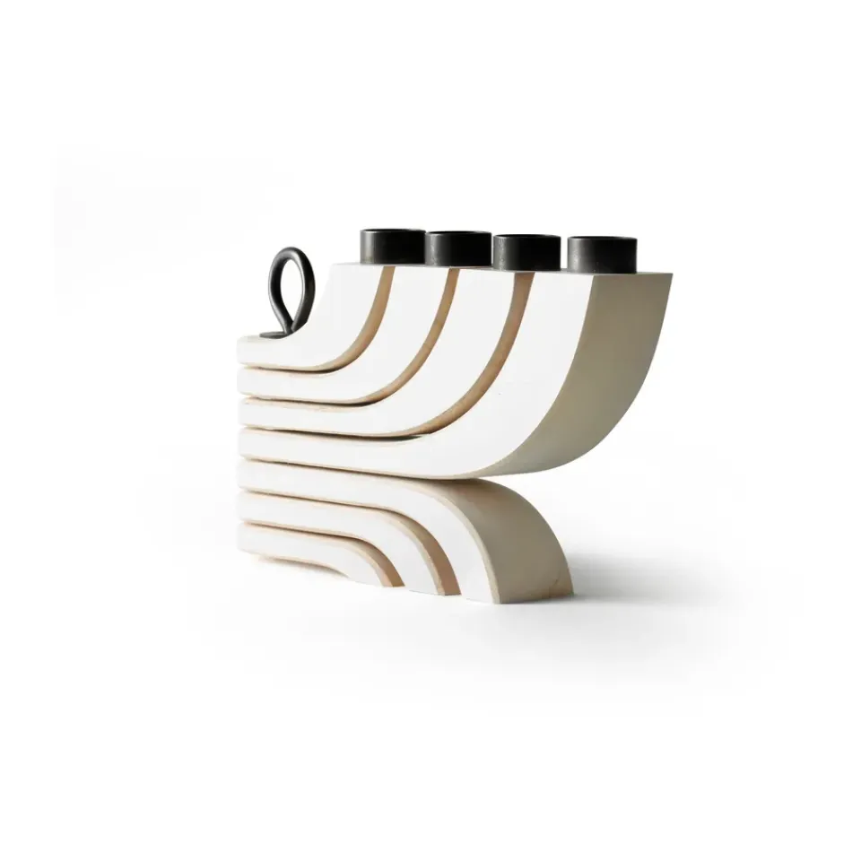 Advent Candle Holders^Design House Stockholm Nordic Light candleholder 4 arms, White