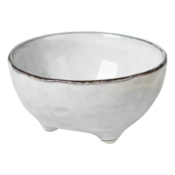 Breakfast Bowls^Broste Copenhagen Nordic Sand bowl on foot, Ø11 cm Beige