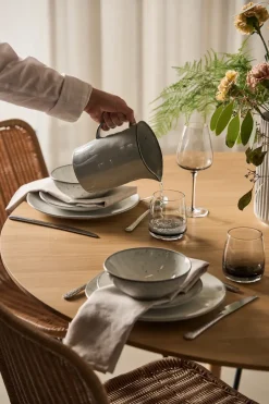 Clearance Broste Copenhagen Nordic Sand dinner service set, 12 pieces Beige