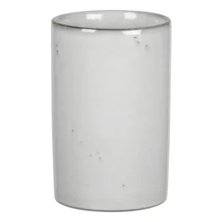 New Broste Copenhagen Nordic Sand jar, 14.5 cm Beige